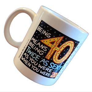 Vtg Mug Cup Coffee Tea Hot Chocolate Linyi SHOWBOX TM 40 Twice Sexy 20